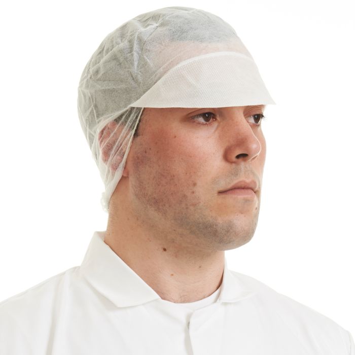 White Snood Cap